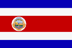 Nationalflagge Costa Rica