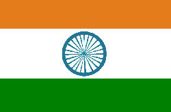 Nationalflagge Indien