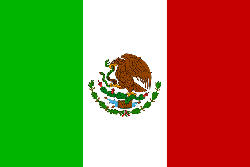 Nationalflagge Mexiko