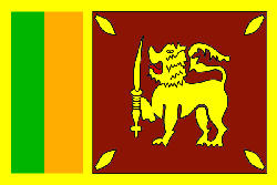 Nationalflagge Sri Lanka